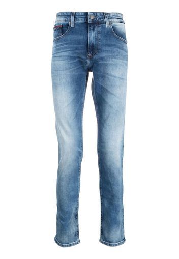 Tommy Jeans Jeans slim con effetto schiarito - Blu