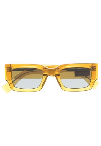 Tommy Jeans tinted square-frame sunglasses - Giallo