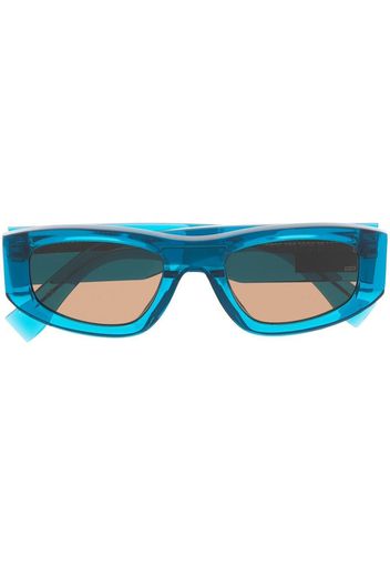 Tommy Jeans square-frame sunglasses - Blu