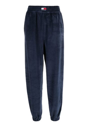 Tommy Jeans Pantaloni sportivi con applicazione - Blu