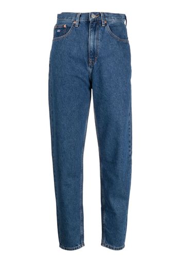 Tommy Jeans high-waisted tapered jeans - Blu