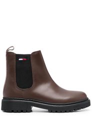 Tommy Jeans slip-on ankle boots - Marrone