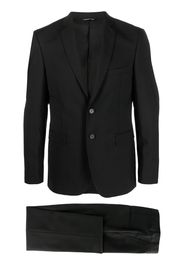 Tonello single-breasted virgin-wool suit - Nero