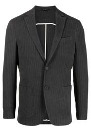 Tonello Blazer monopetto a righe - Grigio