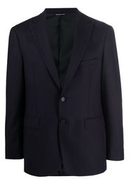 Tonello single-breasted virgin-wool blazer - Blu