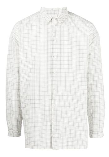 Toogood Camicia a quadri Draughtsman - Bianco