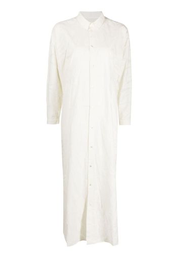 Toogood The Draughtsman shirt dress - Bianco