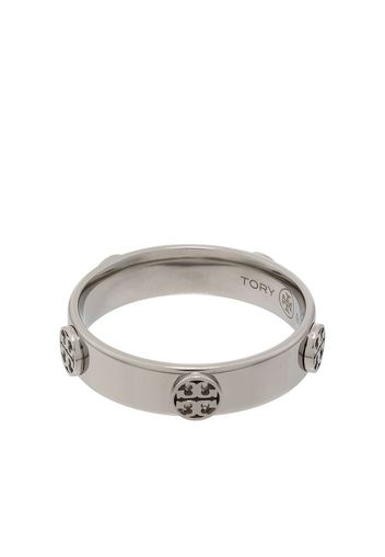 Tory Burch Miller studded ring - Argento