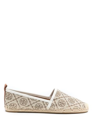 Tory Burch T MONOGRAM ESPADRILLE - Toni neutri