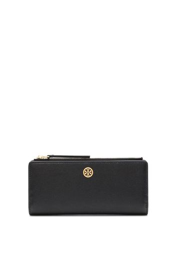 Tory Burch Portafoglio Robinson con zip - Nero