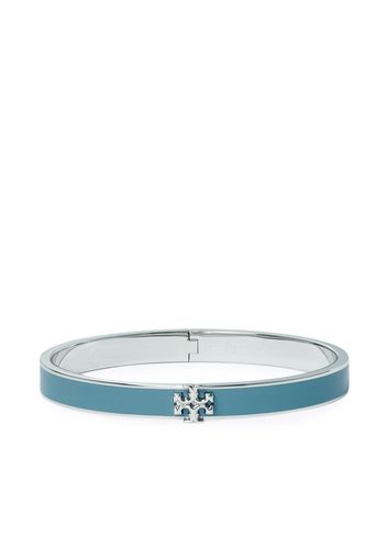 Tory Burch gold-plated logo bracelet - Blu