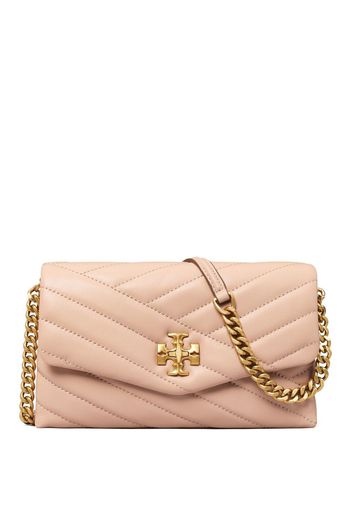 Tory Burch Kira chevron chain wallet - Rosa