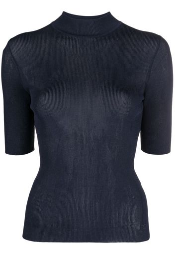 Tory Burch Top a coste - Blu