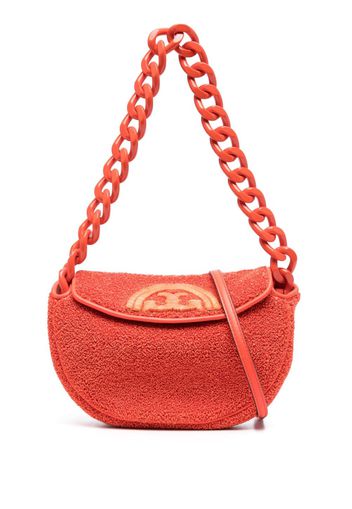 Tory Burch mini Fleming Soft shoulder bag - Arancione