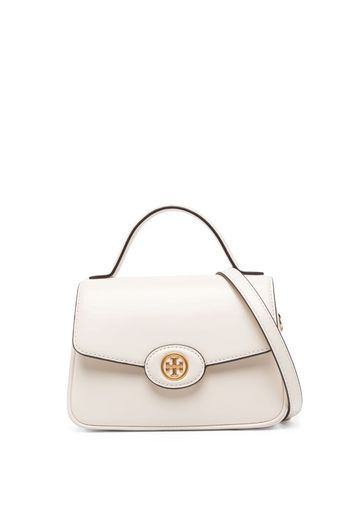 Tory Burch Robinson Spazzolato leather shoulder bag - Toni neutri