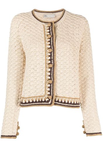 Tory Burch Cardigan girocollo - Toni neutri