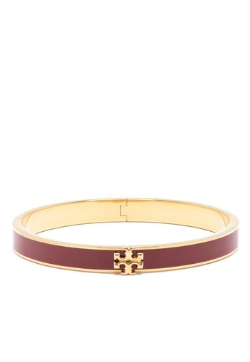 Tory Burch Bracciale Kira con placca logo - Oro