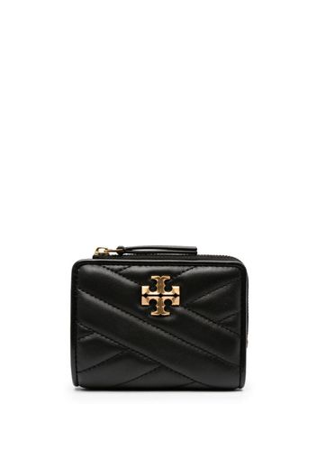 Tory Burch Kira Chevron bi-fold wallet - Nero