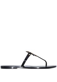 black Mini Miller jelly sandals