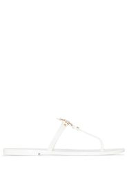 white Mini Miller jelly sandals