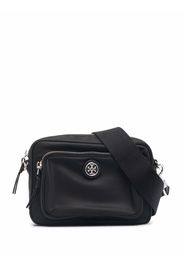 Tory Burch logo-plaque crossbody bag - Nero