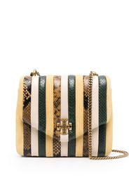 Tory Burch Kira striped crossbody bag - Giallo