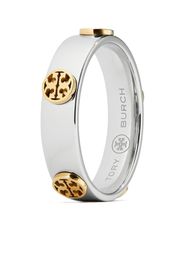 Tory Burch Anello Miller con borchie - Argento