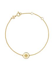 Tory Burch Bracciale Kira con placca logo - Oro