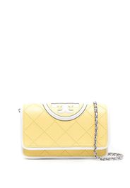 Tory Burch quilted leather crossbody bag - Giallo