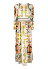 Tory Burch Abito con stampa - Toni neutri