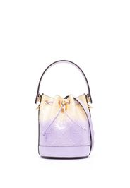 Tory Burch monogram dip-dye bucket bag - Viola