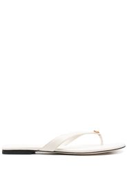 Tory Burch Capri leather flip flops - Toni neutri