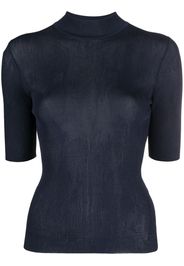 Tory Burch Top a coste - Blu