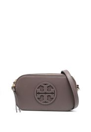 Tory Burch mini Miller leather crossbody bag - Marrone