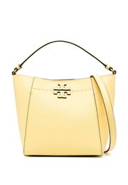 Tory Burch McGraw logo-patch bag - Giallo