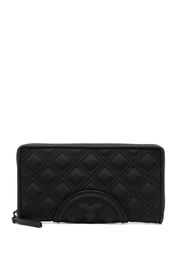 Tory Burch Fleming Soft Matte quilted wallet - Nero