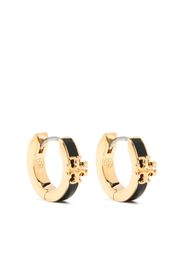 Tory Burch Kira huggie hoop earrings - Oro