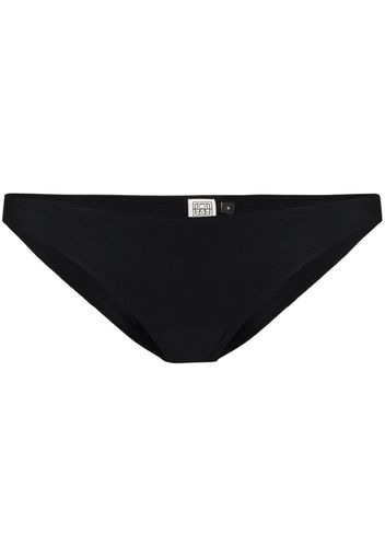 Totême Mini low-rise bikini bottoms - Nero