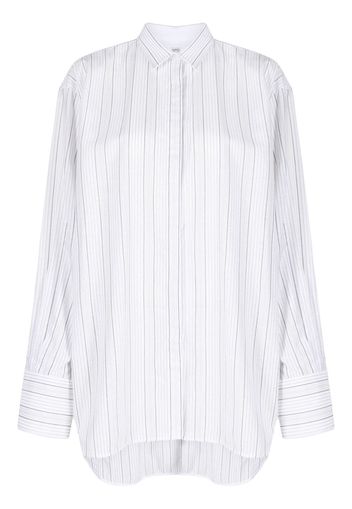 Totême pinstripe-print shirt - Toni neutri