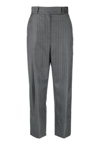 TOTEME Pantaloni sartoriali gessati - Grigio