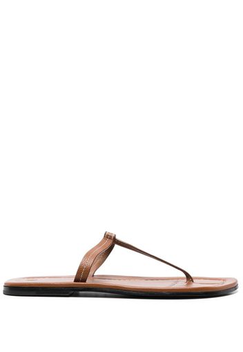 TOTEME Sandali slides infradito - Marrone