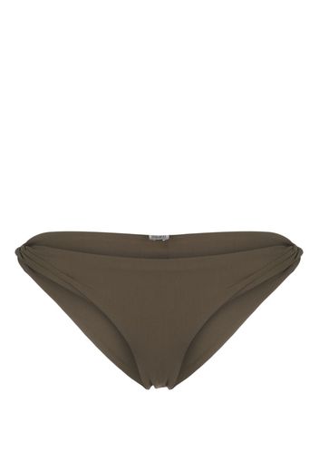 TOTEME twist-side bikini bottoms - Verde