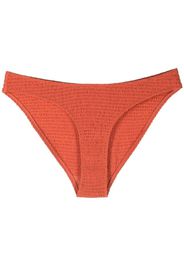 Totême Slip bikini con effetto - Arancione