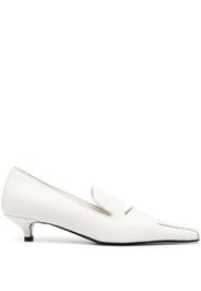 TOTEME The Cutout 50mm loafers - Bianco