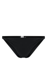 TOTEME twist-detail low-rise bikini bottoms - Nero