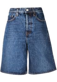 TOTEME denim bermuda shorts - Blu