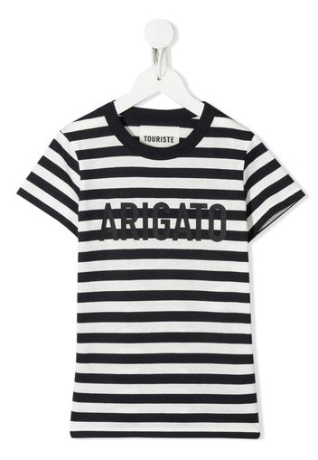 Arigato striped T-shirt