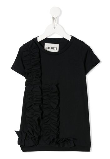 ruffled details T-shirt