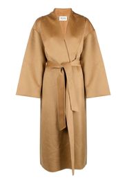 TOVE Rebeca shawl lapel coat - Toni neutri