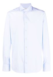 Traiano Milano Camicia con colletto a punta - Blu